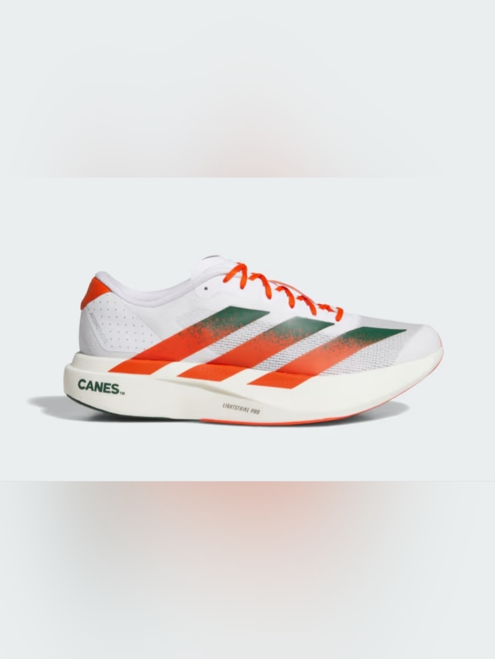 Miami Hurricanes Adizero EVO SL Shoes